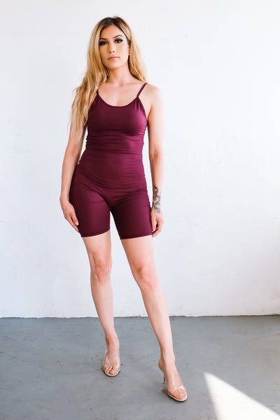 Stretch Knit Cami Jumpsuit
