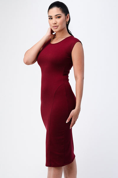 The Rib Midi Dress